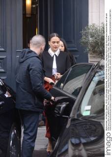 Paris Fashion Week - Jessica Alba out and about in Paris