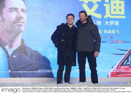 Eddie the Eagle Film Premiere in Beijing