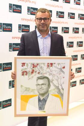 Jorge Javier Vazquez erhält den Picota del Jerte Preis in Madrid
