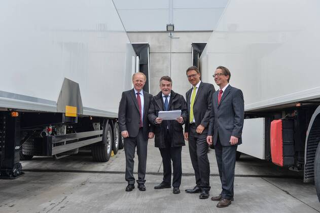 Test run Euro Trailers in NRW