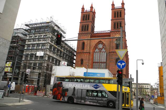 Berlin: Friedrichwerdersche Church at Werderscher Markt