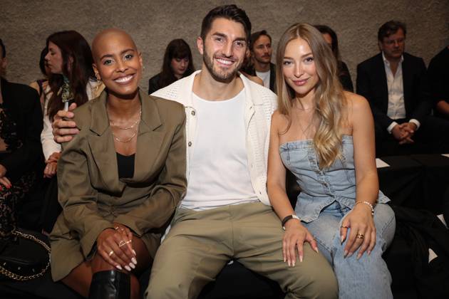 Berlin Fashion Week, guests of the Ewa Herzog fashion show