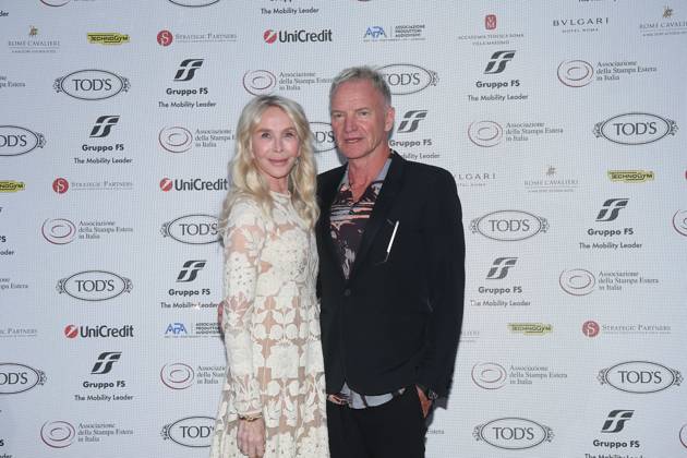 Premio Globo d Oro Verleihung in Rom