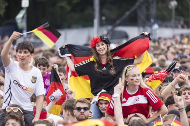 EURO 2024, fan zone at the Brandenburg Gate in Berlin
