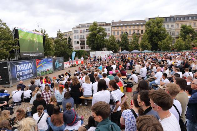 EURO 2024, Spain - Germany, Public Viewing in Potsdam