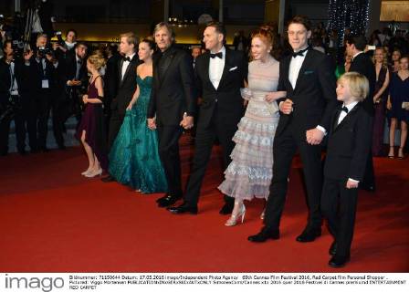 69th Festival de Cannes - Cast of Captain Fantastic at Personal Shopper Premiere
