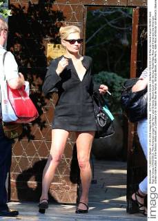69th Festival de Cannes - Kate Moss leaves the restaurant La Colombe d Or