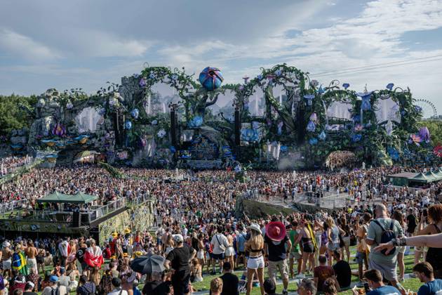 Tomorrowland Festival in Boom, Belgium