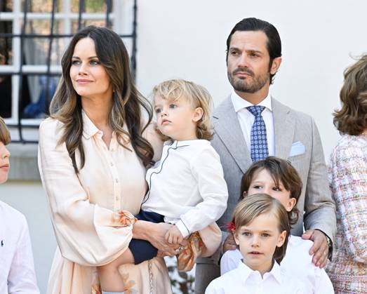 Princess Sofia and Prince Carl Philip of Sweden are expecting their fourth child, archive pictures