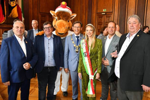 NRW, Verleihung des Schausteller Awards Bester auf Crange in Herne