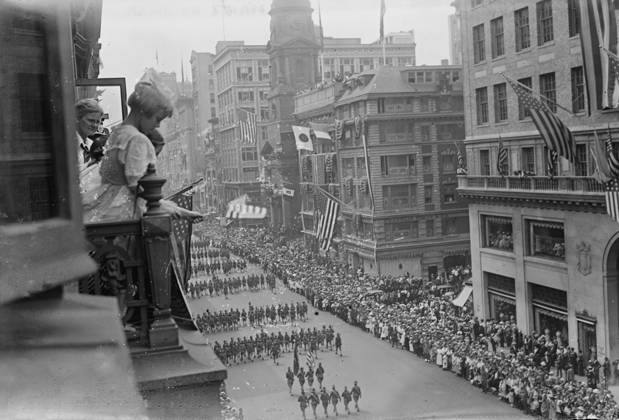 IMAGO International History, 250 years USA, Entry into the First World War 1917-1918