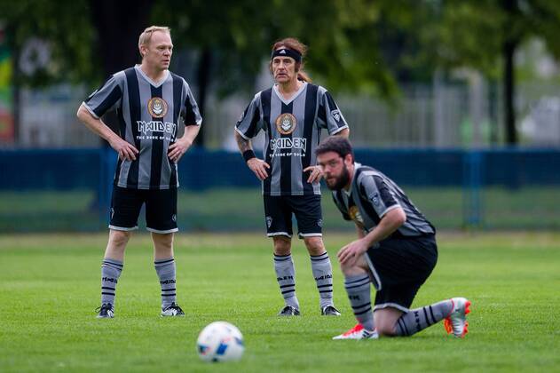 Iron Maiden Football Match in Wroclaw