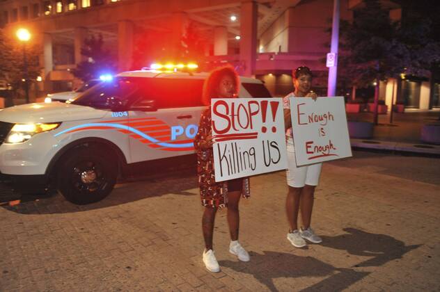 USA, Police violence against African Americans, Chronicle, Baton Rouge 2016