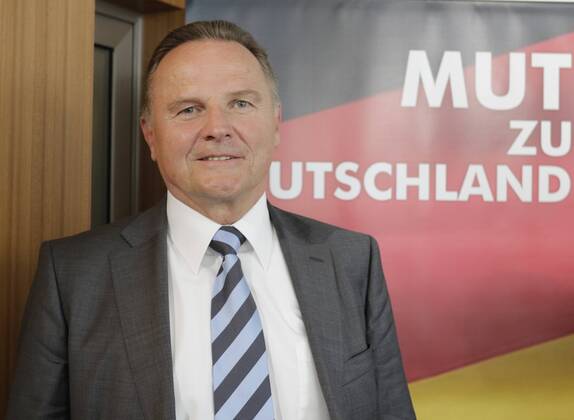 Georg Pazderski wants to retire from the Berlin AfD presidency