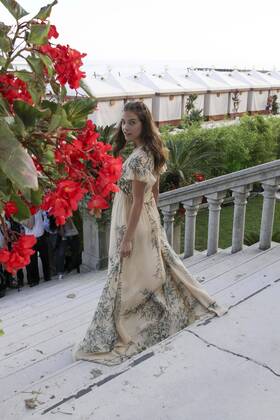 Venice Film Festival - Barbara Palvin on the beach