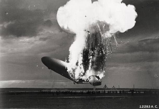 IMAGO History, Hindenburg-Katastrophe in Lakehurst 1937