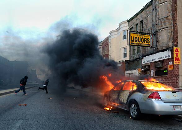 USA, Police violence against African Americans, Chronicle, Baltimore 2015