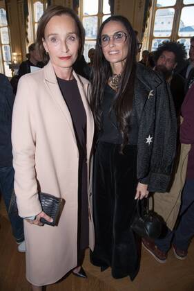 Paris Fashion Week - Demi Moore während Ehrung für Alber Elbaz