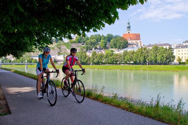 IMAGO Creative, Lifestyle, Fotostory: Radwandern auf dem Alpe Adria Radweg