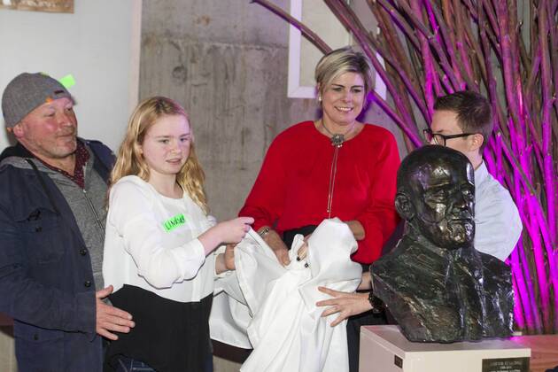 Princess Laurentien visits a youth project in Zutphen