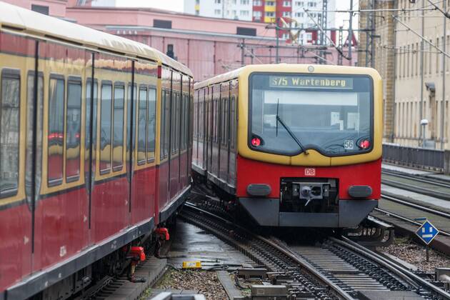 S-Bahn Berlin, extensive track closures due to construction work on tracks