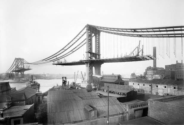 IMAGO Bain News Service Archive, USA, New York, Brooklyn and Manhattan Bridge 1905-1915