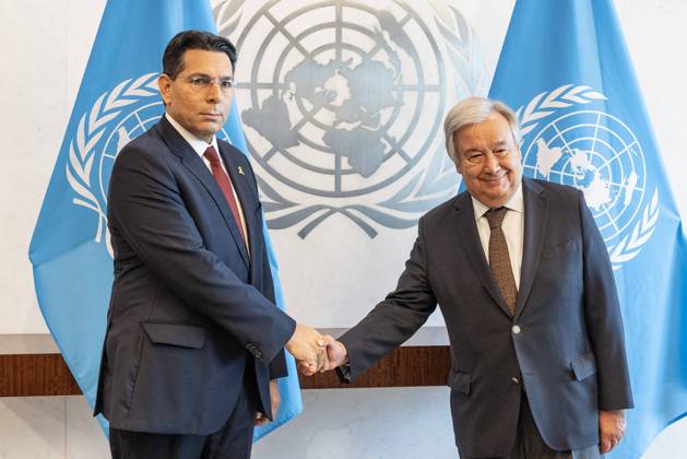 Israels UN-Botschafter Danny Danon kündigt Zusammenarbeit mit UN-Generalsekret Antonio Guterres auf