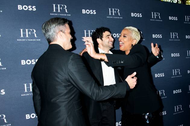 New York Fashion Week, guests of the Harlem Fashion Row Show
