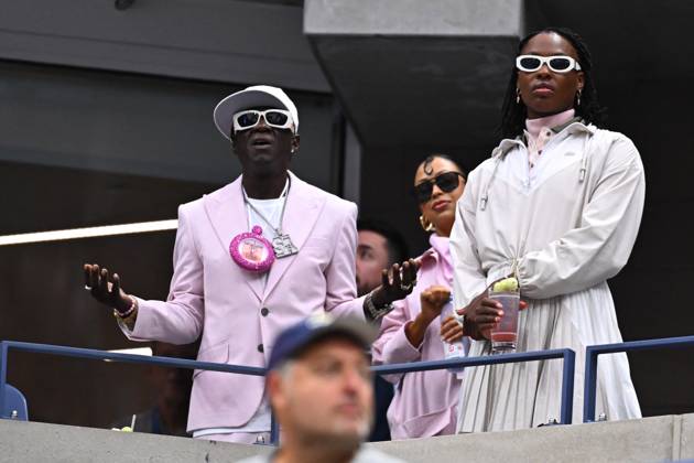 Tennis, US Open in New York, Celebrity guests