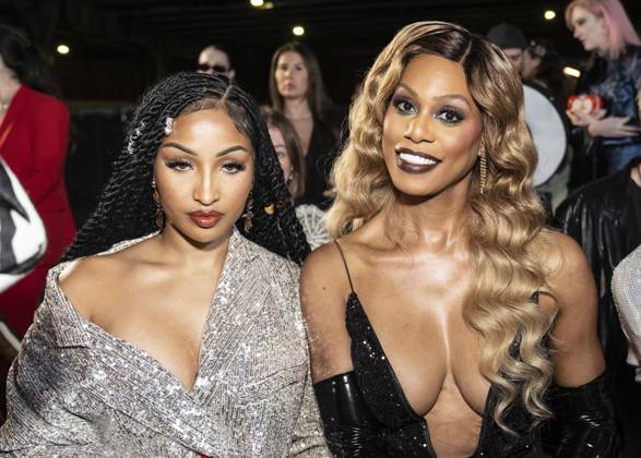 New York Fashion Week, guests of the Christian Cowan fashion show