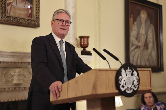 Great Britain, Keir Starmer hosts a reception of the British Fashion Council in London