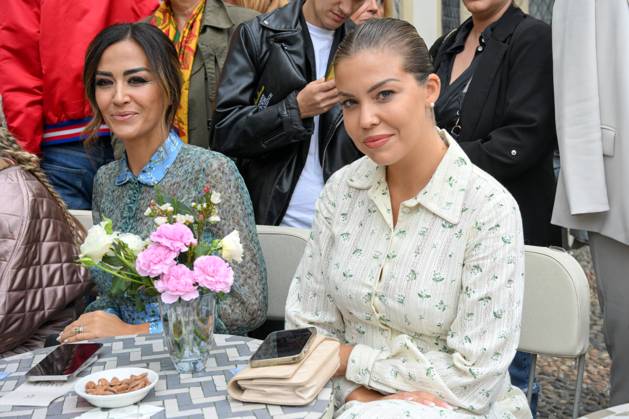 Milan Fashion Week, guests of the Luisa Beccaria fashion show