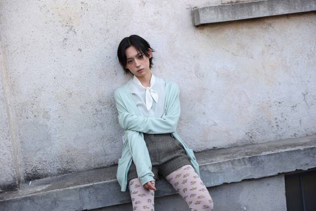 Milan Fashion Week, guests at the Prada fashion show