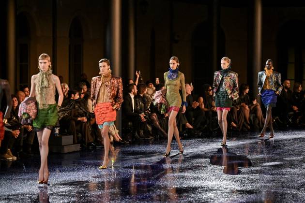Paris Fashion Week, Yves Saint Laurent fashion show