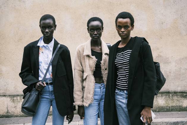 Paris Fashion Week, Christian Dior fashion show, street style