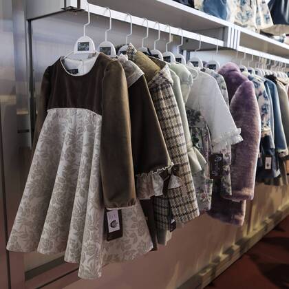 Children's fashion fair in Madrid