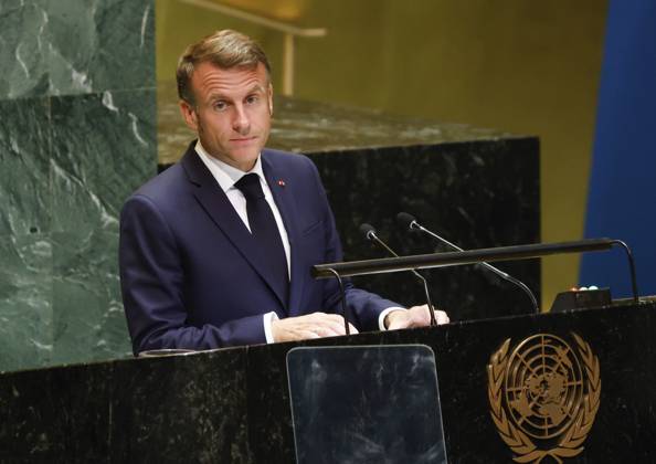 Emmanuel Macron announces recognition of Palestine as a state, archive pictures