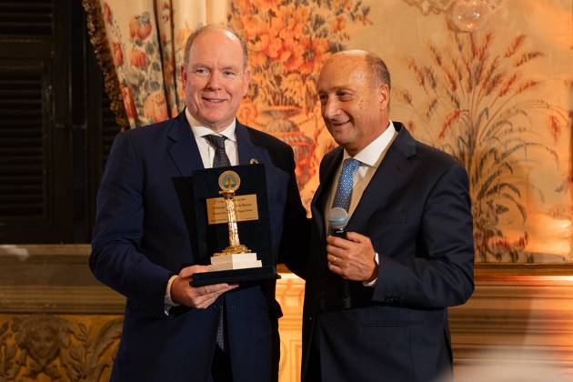 Rom, Fürst Albert von Monaco erhält Magna Grecia Award