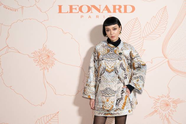 Paris Fashion Week, guests of the Leonard fashion show