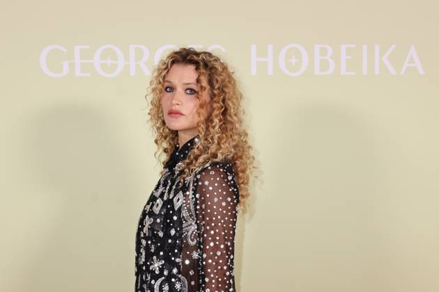 Paris Fashion Week, guests at the Georges Hobeika fashion show
