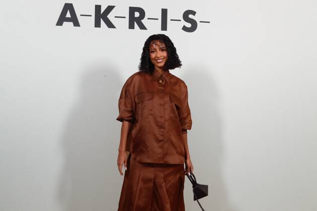 Paris Fashion Week, guests at the Akris fashion show