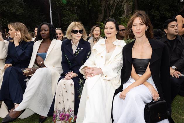 Paris Fashion Week, guests of the Gabriela Hearst fashion show