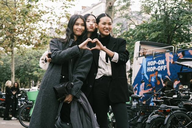 Paris Fashion Week, guests at the Zimmermann fashion show