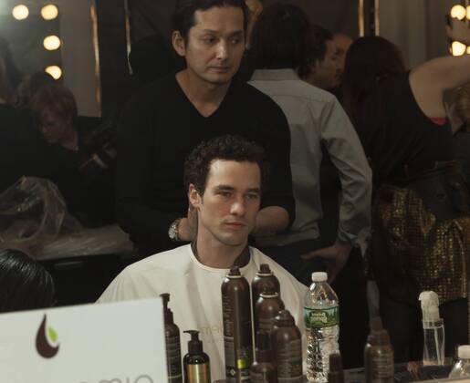New York Fashion Week - Zang Toi backstage