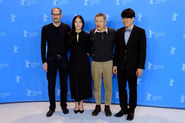 67th Berlinale - Bamui haebyun-eoseo honja On the Beach at Night Alone Photocall