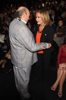 Madrid Fashion Week - Celebrities at Francis Montesinos fashion show