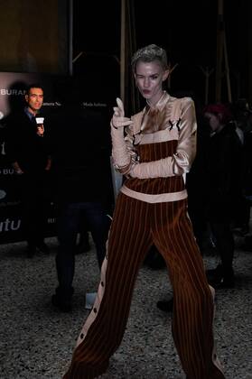 Milan Fashion Week - Cristiano Burani Backstage