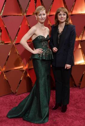 Oscars - Maren Ade and Sandra Hüller on the red carpet