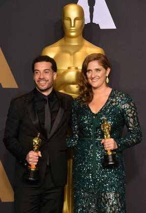 Oscars - Winners in the press shoot
