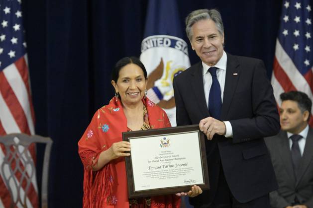 USA, Global Anti Racism-Award Verleihung mit Außenminister Antony Blinken in Washington DC